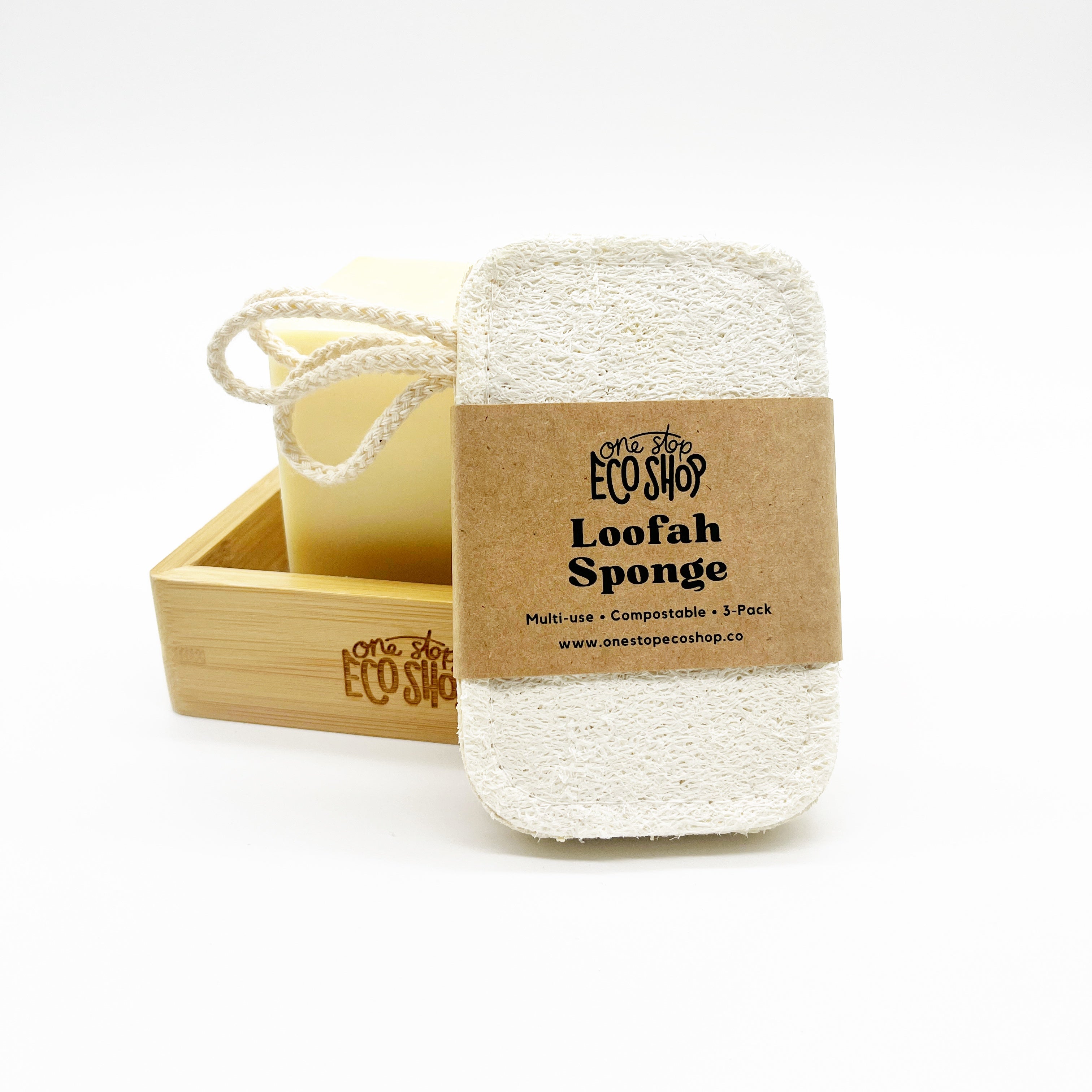 Loofah Sponge | 3-Pack