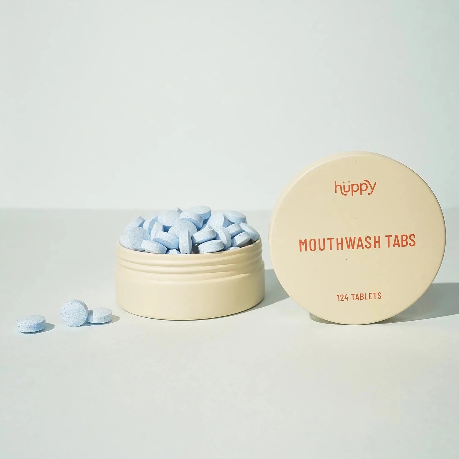 Huppy Cool Mint Mouthwash Tablets