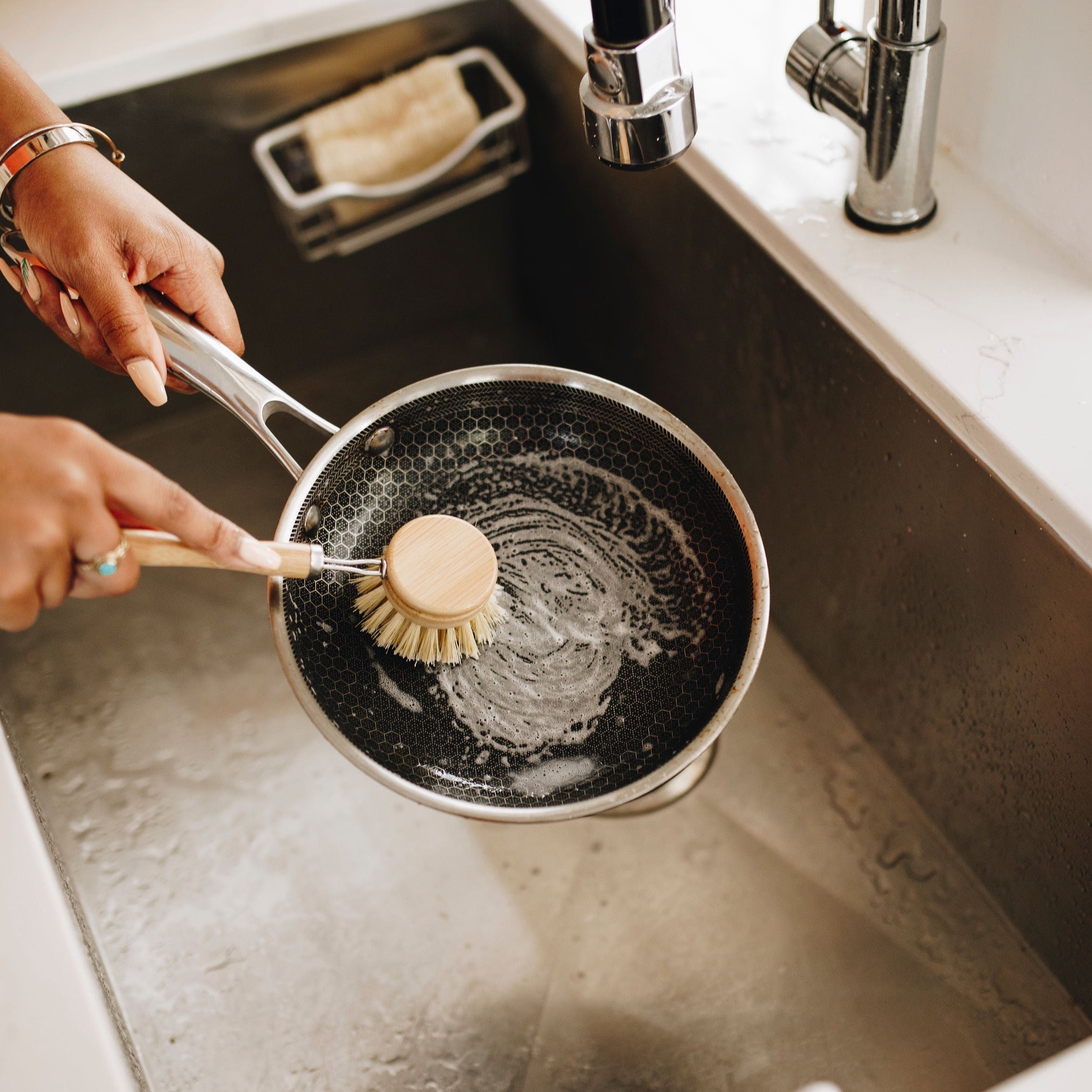 Long Handle Dish Washing Brush