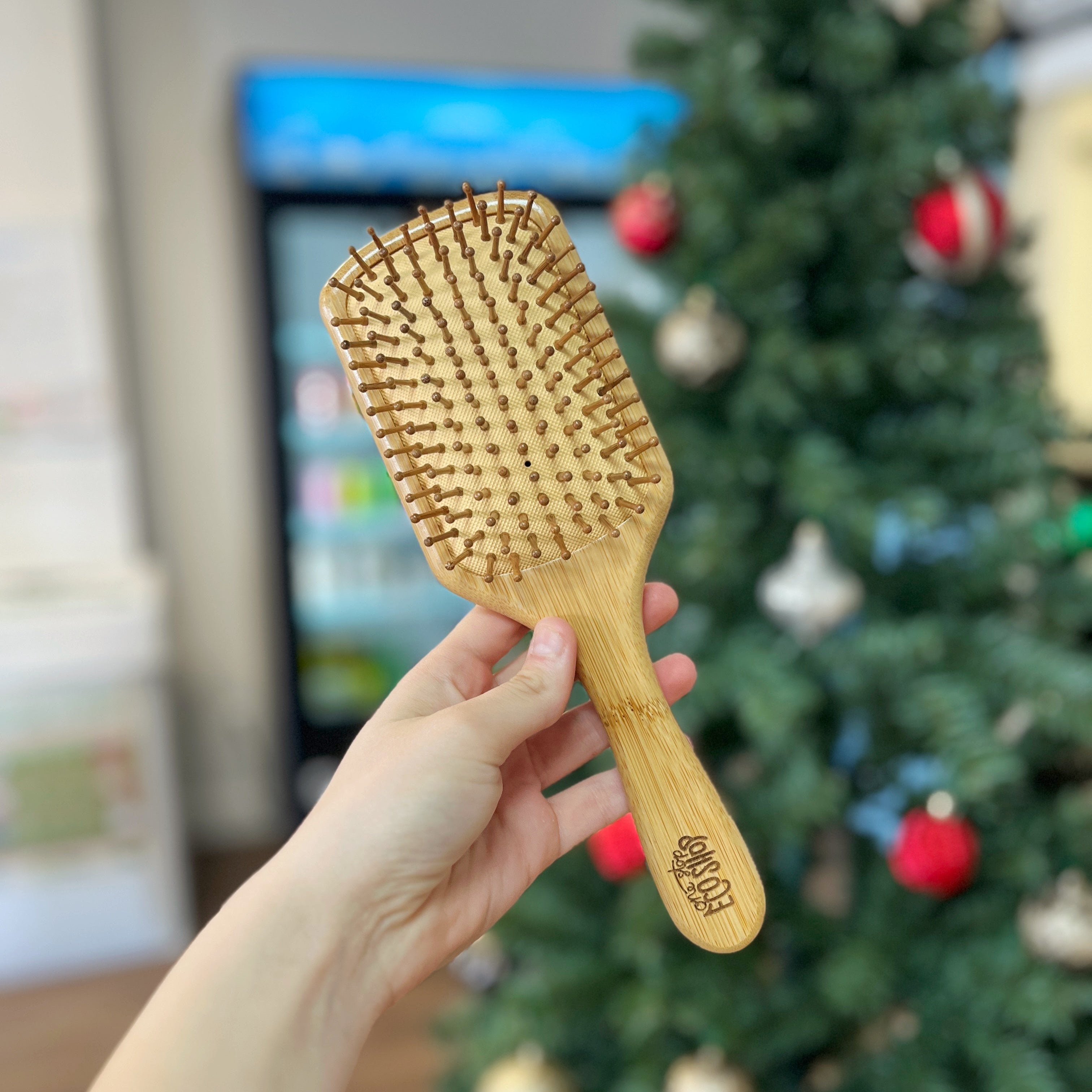 Bamboo Paddle Hairbrush