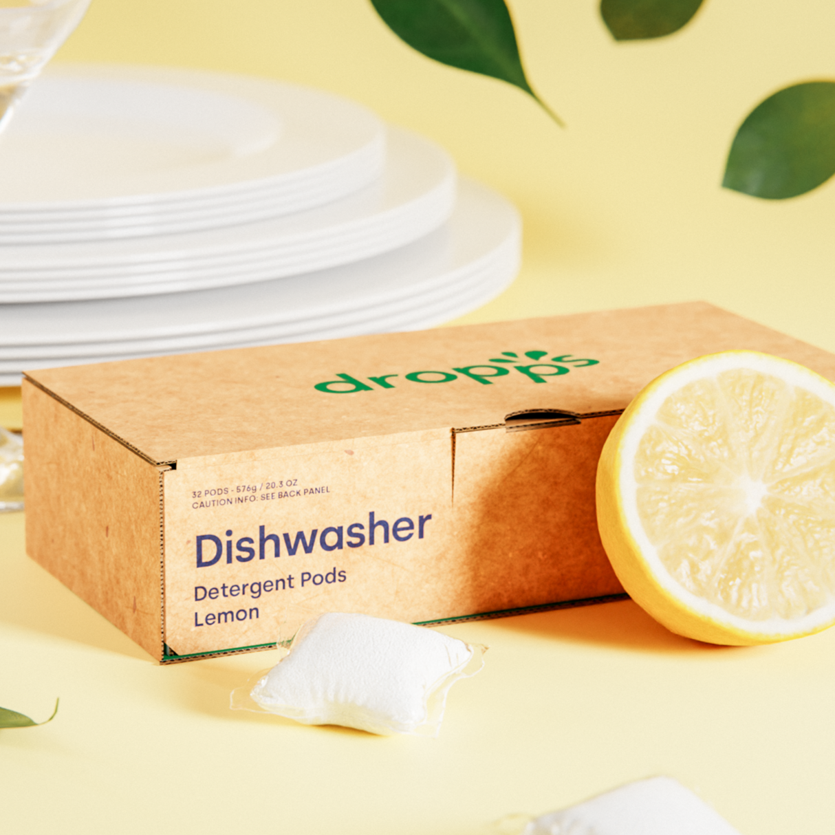Lemon Dishwasher Detergent Pods